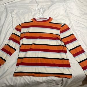 70’s striped long sleeve